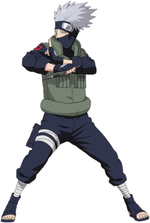 Frente da carta Kakashi